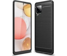 Hurtel Carbon dėklas skirtas Samsung Galaxy A42 5G, juodas