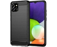 Hurtel Carbon dėklas Flexible Cover Samsung A03S EU (166.5) dėklas telefonui juodos spalvos