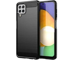 Hurtel Carbon dėklas skirtas Samsung Galaxy A22 4G, juodas