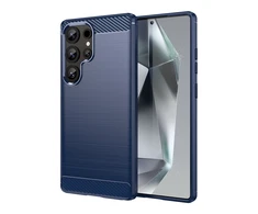 Hurtel Carbon Case do Samsung Galaxy S25 Ultra – dėklas telefonui mėlynos spalvos