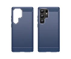 Hurtel Carbon Case do Samsung Galaxy S25 Ultra – dėklas telefonui mėlynos spalvos