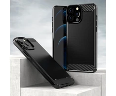 Hurtel Carbon dėklas skirtas iPhone 13 Pro Max, juodas