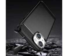 Hurtel Carbon dėklas skirtas iPhone 14 Plus, juodas