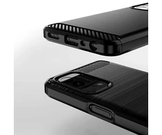 Hurtel Carbon dėklas skirtas OnePlus Nord N200 5G, juodas