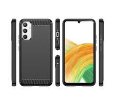 Hurtel Carbon dėklas skirtas Realme 10 Pro, juodas