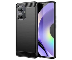 Hurtel Carbon dėklas skirtas Realme 10 Pro+, juodas