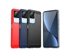 Hurtel Carbon dėklas skirtas Xiaomi POCO F4 5G, juodas