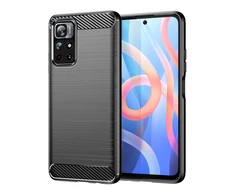 Hurtel Carbon dėklas skirtas Xiaomi Redmi Note 11, juodas