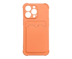 Hurtel Card Armor dėklas skirtas Xiaomi Redmi Note 10 / Redmi Note 10S, oranžinis