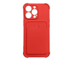 Hurtel Card Armor dėklas skirtas Xiaomi Redmi 10X 4G / Xiaomi Redmi Note 9, raudonas