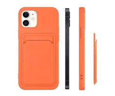 Hurtel Card silikoninis dėklas skirtas Samsung Galaxy A73, juodas