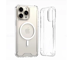 Hurtel Clear Corner MagSafe Apple iPhone 16 Pro Max – dėklas telefonui skaidrus