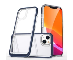 Hurtel Clear dėklas skirtas iPhone 14, mėlynas