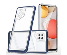 Hurtel Clear dėklas skirtas Samsung Galaxy A42 5G, mėlynas