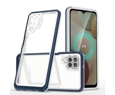 Hurtel Clear dėklas skirtas Samsung Galaxy A22 4G, mėlynas