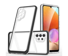 Hurtel Clear dėklas skirtas Samsung Galaxy A72 4G, juodas