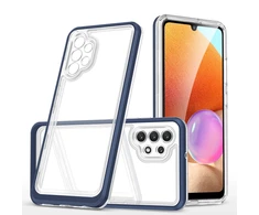 Hurtel Clear dėklas skirtas Samsung Galaxy A72 4G, mėlynas