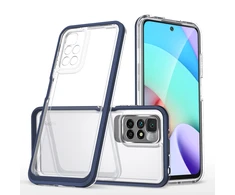 Hurtel Clear dėklas skirtas Xiaomi Redmi 10, mėlynas