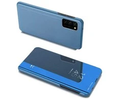Hurtel Clear View dėklas skirtas Samsung Galaxy A03s (166.5), mėlynas