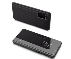 Hurtel Clear View dėklas skirtas Samsung Galaxy Note 20 Ultra, juodas