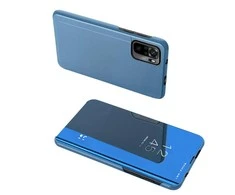 Hurtel Clear View dėklas skirtas Xiaomi Redmi Note 10 5G / Poco M3 Pro, mėlynas
