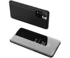 Hurtel Clear View dėklas skirtas Oppo A76 / Oppo A36 / Realme 9i, juodas