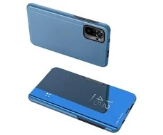 Hurtel Clear View dėklas skirtas Poco M4 Pro 5G, mėlynas