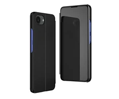 Hurtel skaidrus View dėklas skirtas Apple iPhone 16e Flip dėklas – juodos spalvos
