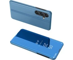 Hurtel Clear View Samsung Galaxy A24 4G atverčiamas dėklas telefonui mėlynos spalvos