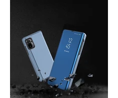 Oem Hurtel Clear View dėklas skirtas Poco M4 Pro 5G, juodas