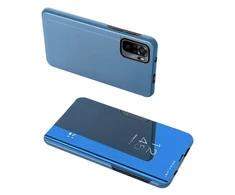 Hurtel Clear View dėklas skirtas Poco M4 Pro 5G, mėlynas