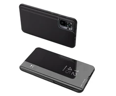 Hurtel Clear View dėklas skirtas Poco M4 Pro 5G, juodas