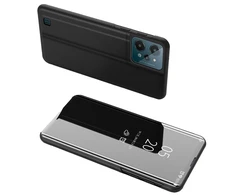 Hurtel Clear View dėklas skirtas Realme C31, juodas