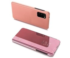 Hurtel Clear View Samsung Galaxy A03s (166.5) dėklas telefonui rožinės spalvos