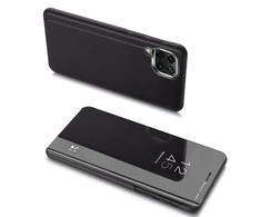 Hurtel Clear View dėklas skirtas Samsung Galaxy M53 5G, juodas
