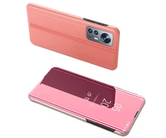 Hurtel Clear View dėklas skirtas Xiaomi 12 Lite, rožinis
