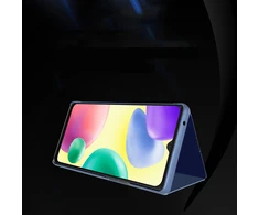 Hurtel Clear View dėklas skirtas Xiaomi Redmi 10C, juodas
