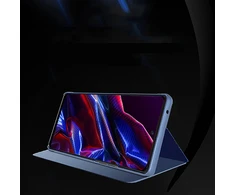 Hurtel Clear View Xiaomi Redmi Note 12 Pro+ atverčiamas dėklas telefonui juodos spalvos