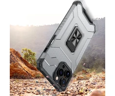 Hurtel Crystal Ring dėklas skirtas iPhone 12 Pro Max, juodas
