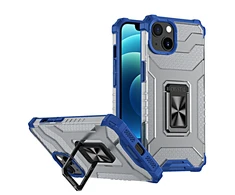 Hurtel Crystal Ring dėklas skirtas iPhone 12 mini, mėlynas