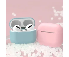 Hurtel dėklas skirtas AirPods 2 / AirPods 1 silicone soft dėklas skirtas headphones juodos spalvos (Case C)