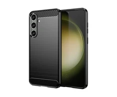 Hurtel Carbon Samsung Galaxy S24 Plus flexible silikoninis carbon cover – dėklas telefonui juodos spalvos