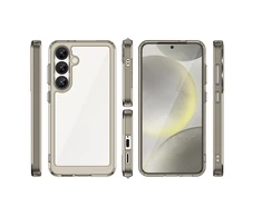 Hurtel Outer Space dėklas skirtas Apple iPhone 16e Flexible Frame dėklas – Translucent, juodos spalvos