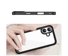 Hurtel Dėklas Outer Space skirtas Apple iPhone 17 – juodos spalvos skaidrus