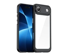 Hurtel Dėklas Outer Space skirtas Apple iPhone 17 Air – juodos spalvos skaidrus