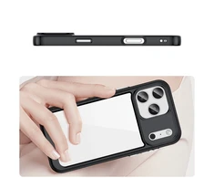 Hurtel Dėklas Outer Space skirtas Apple iPhone 17 Pro Max – juodos spalvos skaidrus