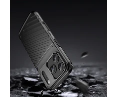 Hurtel Dėklas Thunder Dėklas skirtas Apple iPhone 17 Pro Max – juodos spalvos