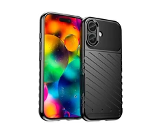 Hurtel Dėklas Thunder Dėklas skirtas Apple iPhone 17 – juodos spalvos