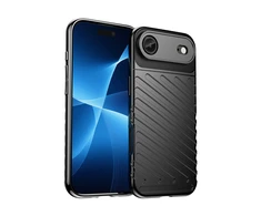 Hurtel Dėklas Thunder Dėklas skirtas Apple iPhone 17 Air – juodos spalvos