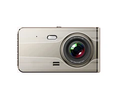 Hurtel DVR979G Full HD G-sensor LCD car video recorder with reversing camera – beige